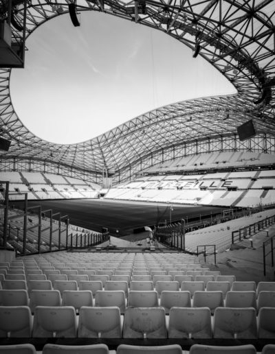 L'architecture du stade Vélodrome de Marseille