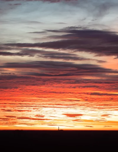 Le phare du planier à Marseille au coucher du soleil