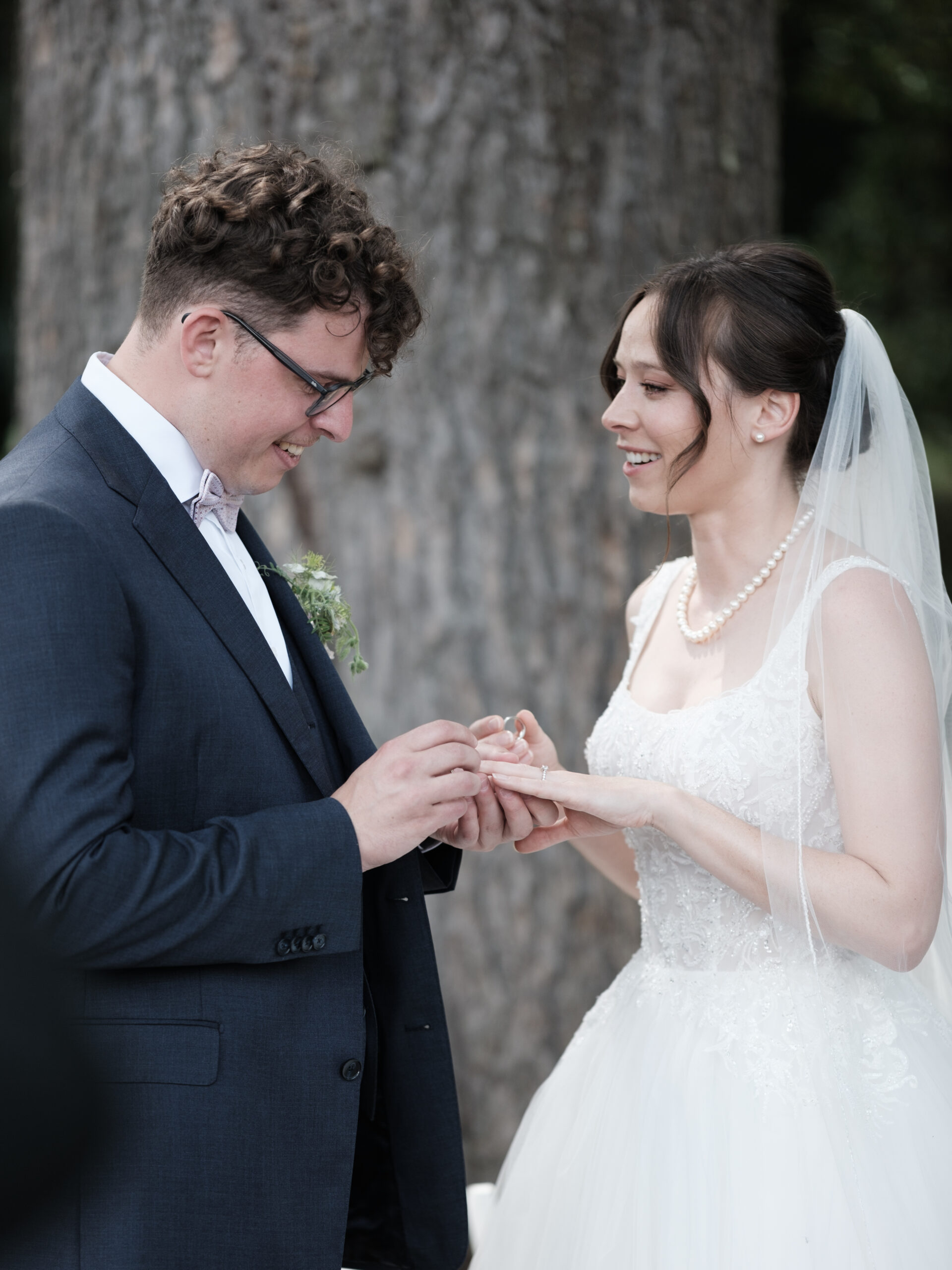 Echange des anneaux, photographe de mariage PACA